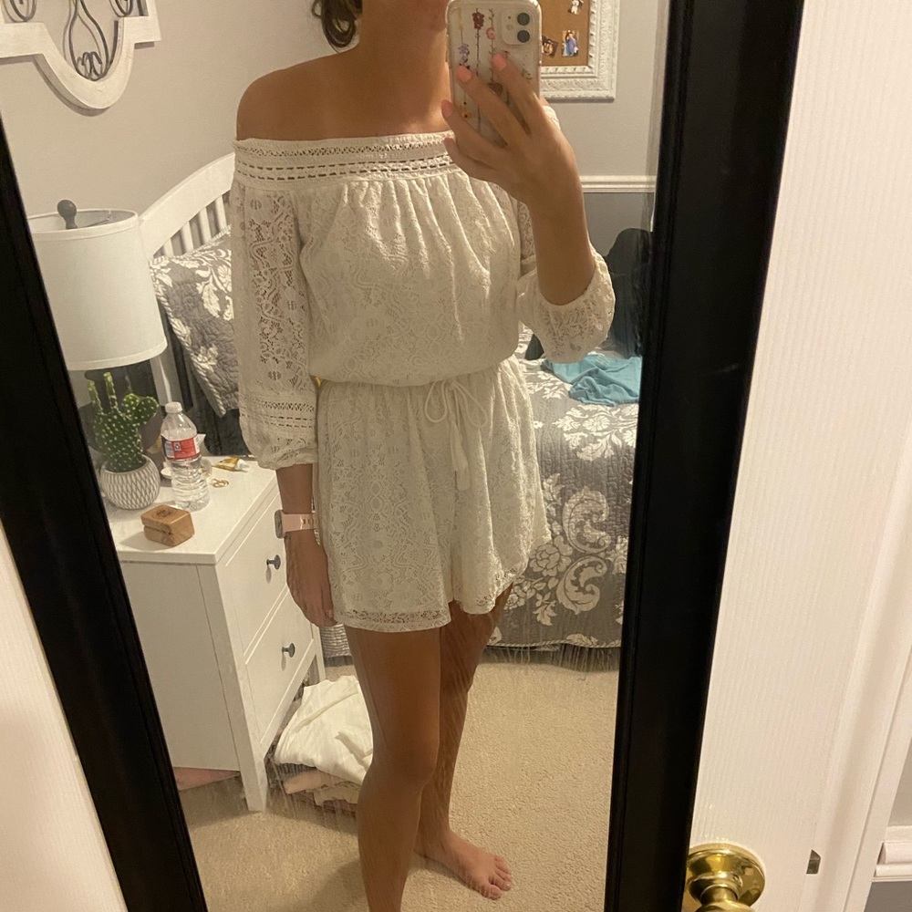 White romper